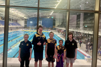 Holy Trinity Swimmers Enjoy Inaugural Commonwealth Pool Opening